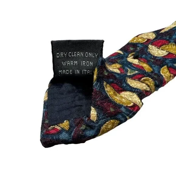 Ermenegildo Zegna‎ Silk Tie Men's Vintage Neck Tie - Picture 8 of 11